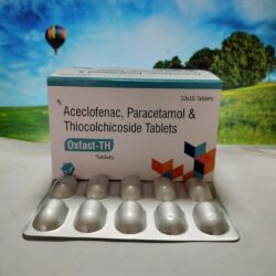 Aceclofenac Paracetamol & Thiocolchicoside Tablets