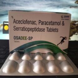 Aceclofenac paracetamol & Serratiopeptidase