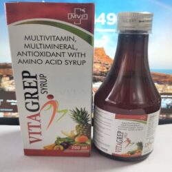 Multivitamin,Multimineral antioxidant with amino acide syrup